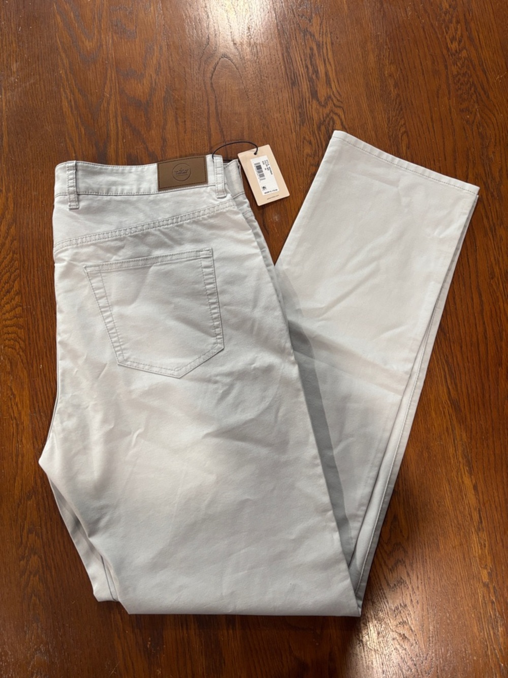 Peter Millar NWT light grey pants 36x34